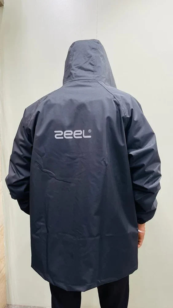 Zeel ZE 101 Waterproof Polyester Rain Suit for Men with Hood | Windproof, Dust Resistant & Lightweight Rainwear
