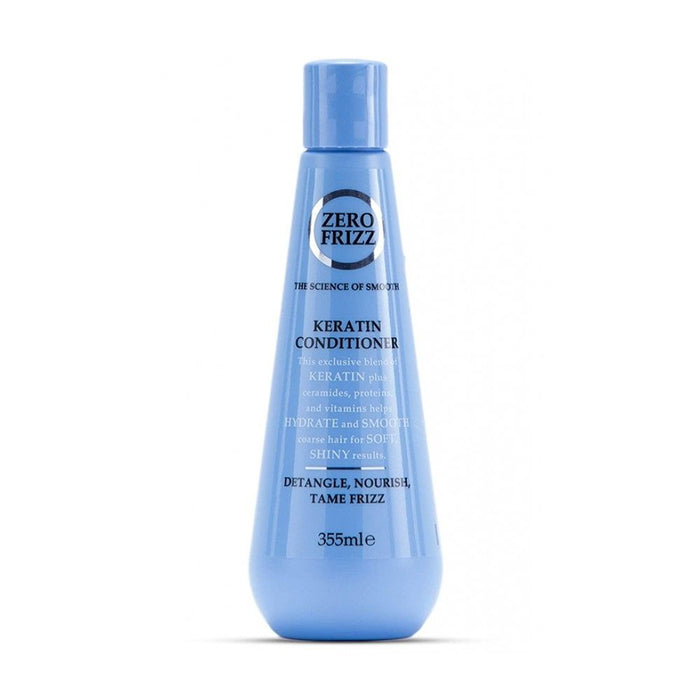 Zero Frizz Keratin Smoothing Conditioner 355 ml - Makkah Pharmacy